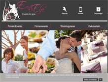 Tablet Screenshot of eventelfe.de